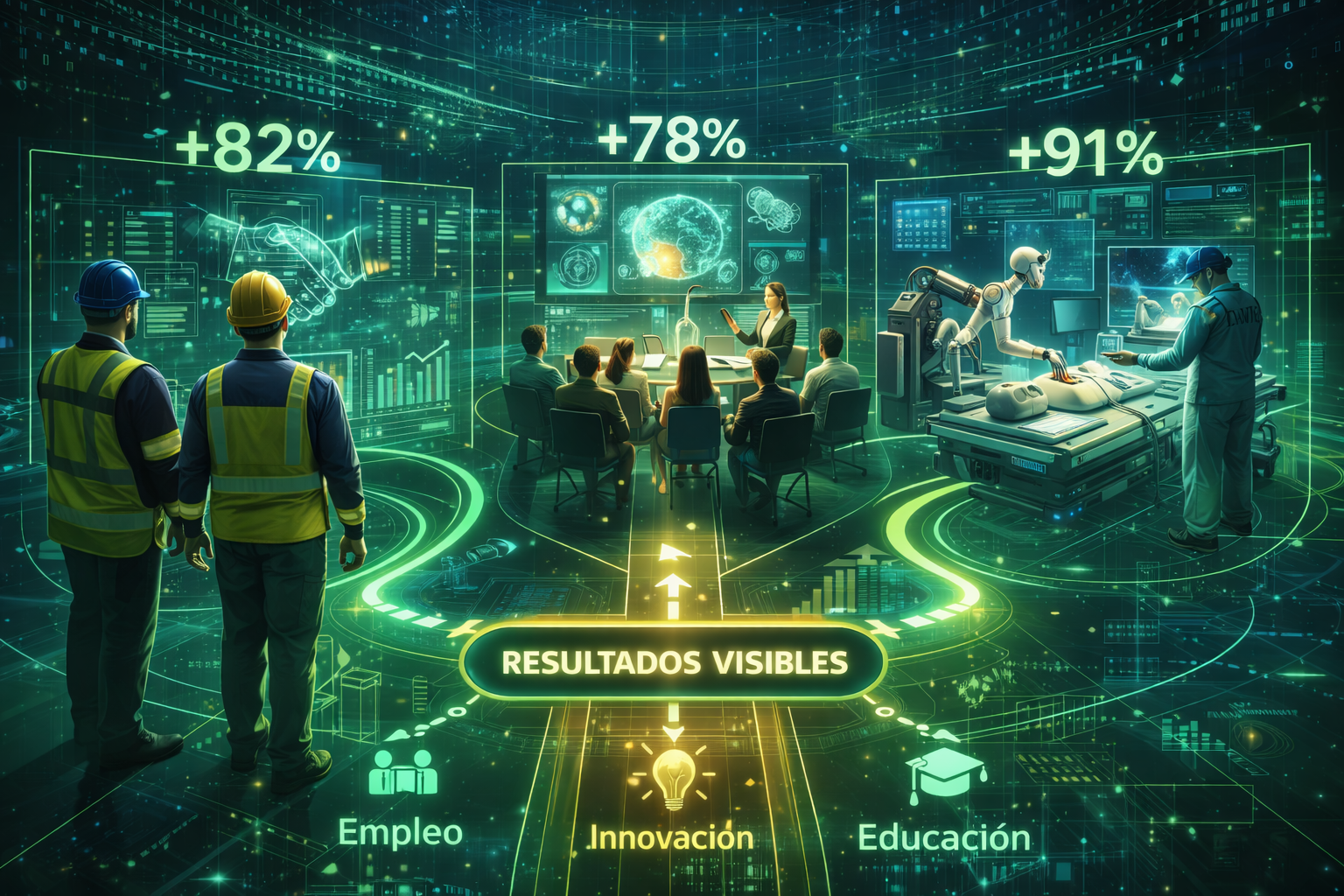 Impacto educativo e industrial del proyecto CATEA