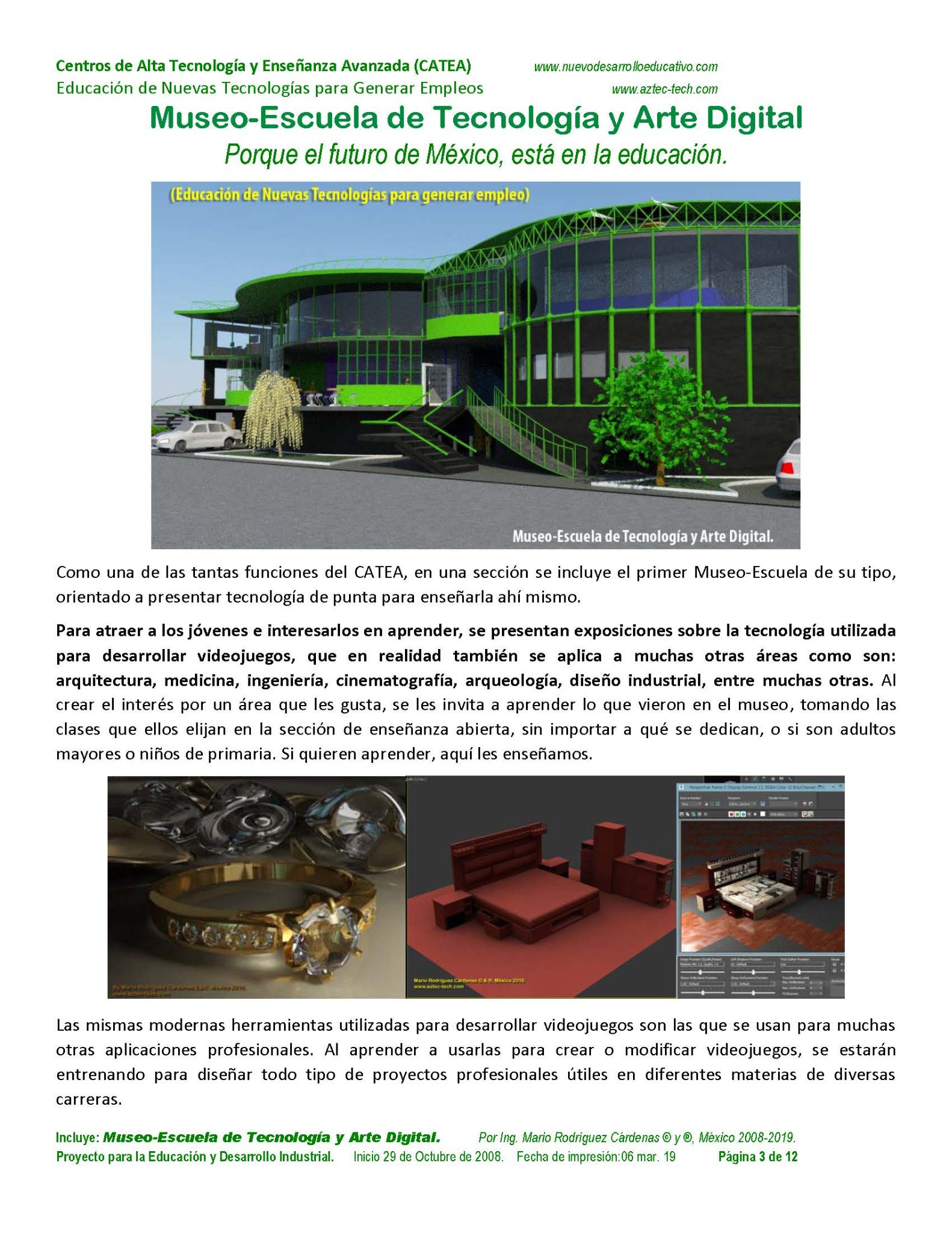 Proyecto CATEA: Museo-Escuela