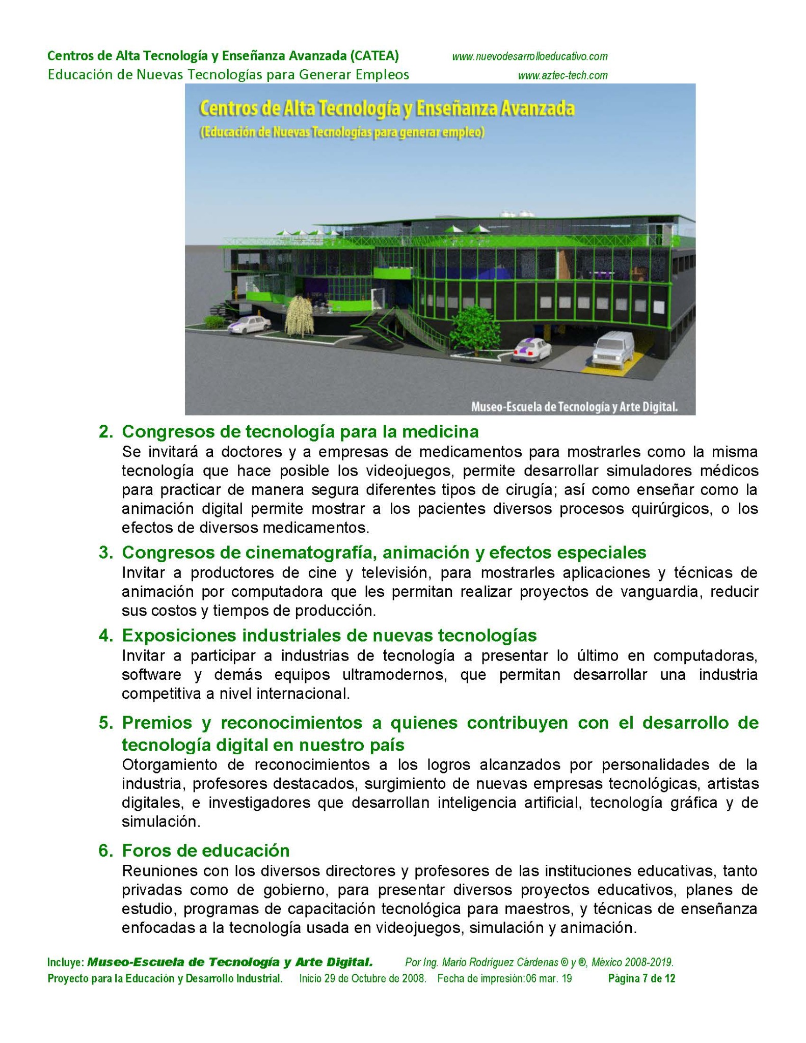 Proyecto CATEA: vinculación con industria