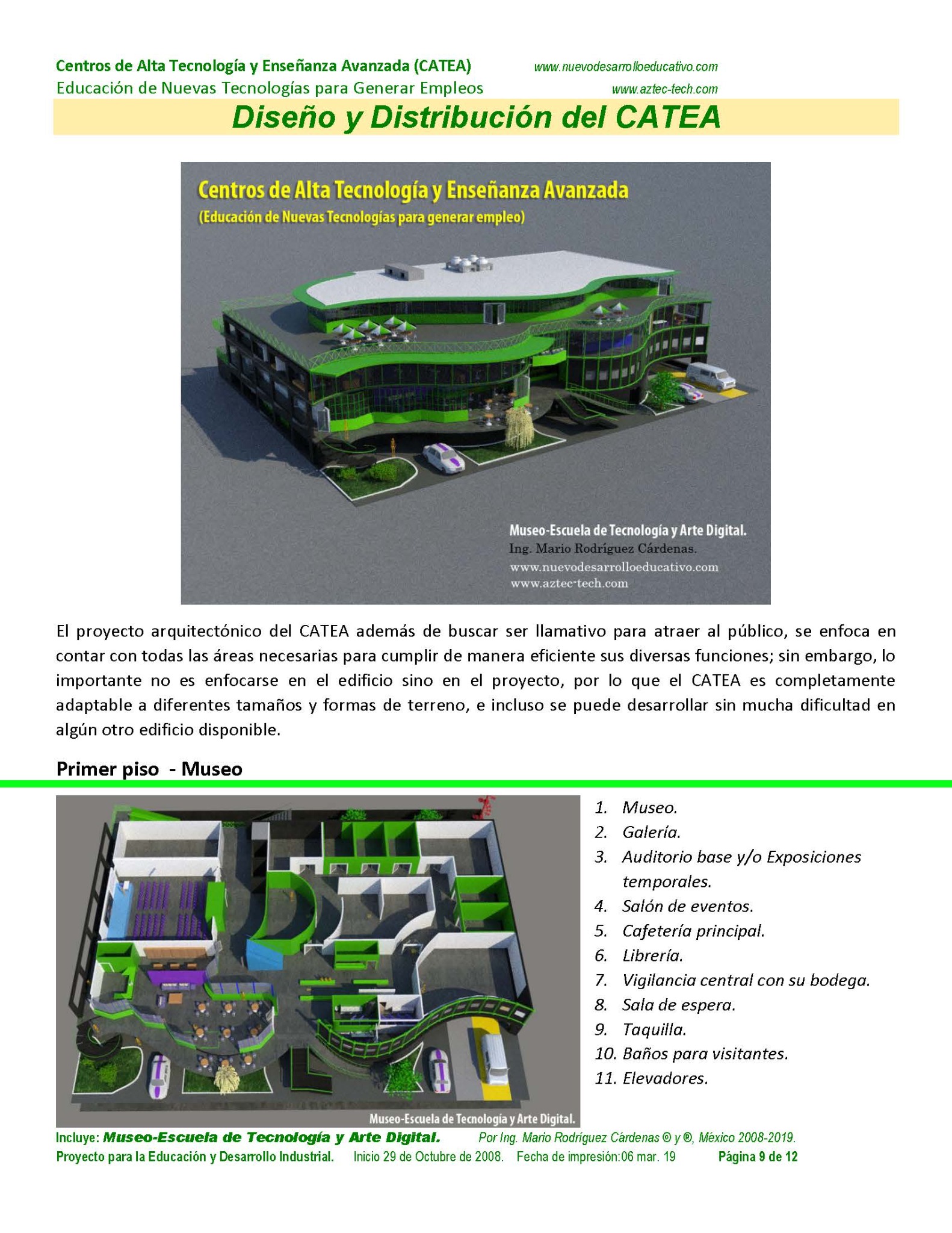 Proyecto CATEA: capacitación docente